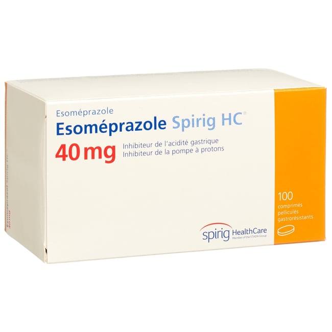 ESOMEPRAZOLE Spirig HC cpr 40 mg 100 pce