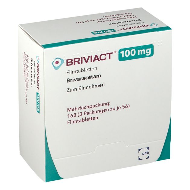 Briviact 100 mg, comprimés pelliculés