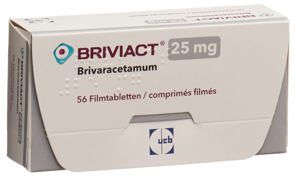 BRIVIACT cpr pell 25 mg 56 pce