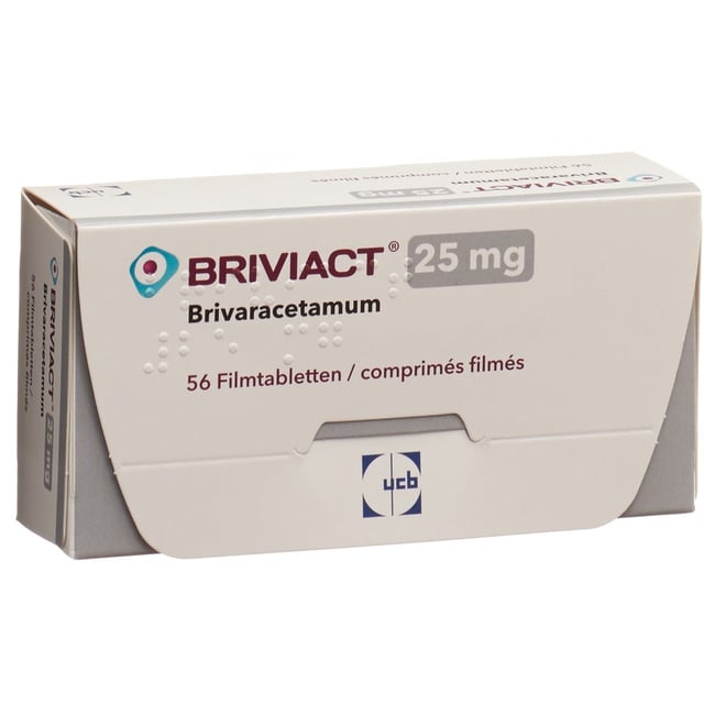 BRIVIACT cpr pell 25 mg 14 pce