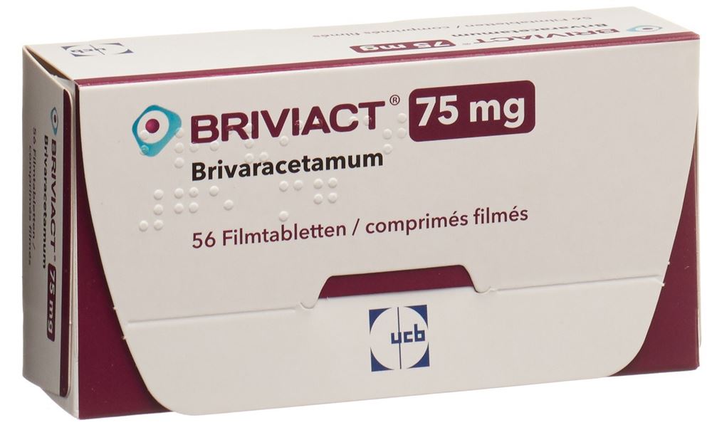 BRIVIACT cpr pell 75 mg 56 pce