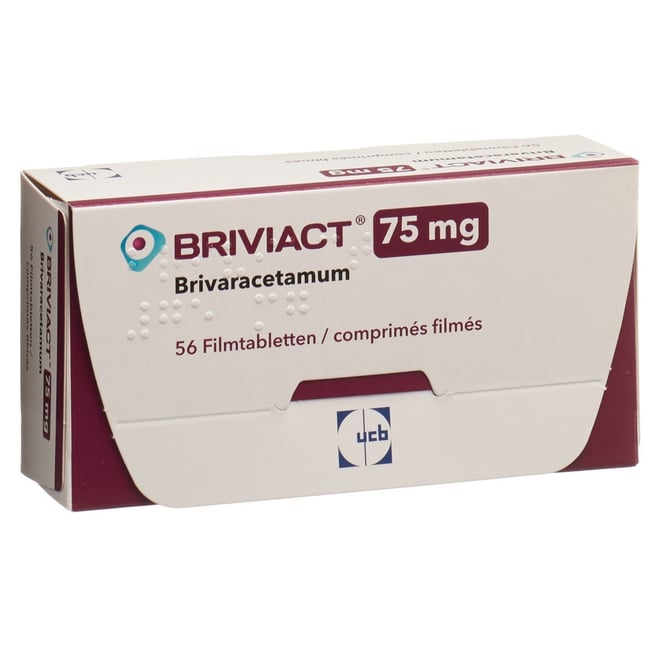 BRIVIACT cpr pell 75 mg 56 pce