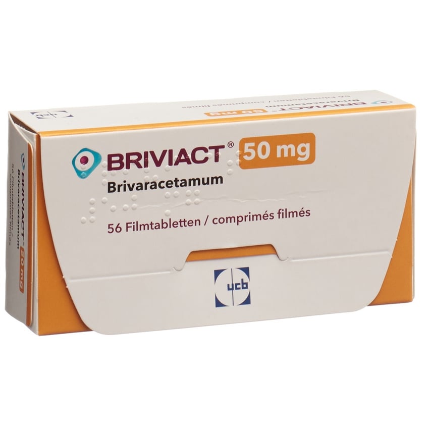 BRIVIACT cpr pell 50 mg 14 pce