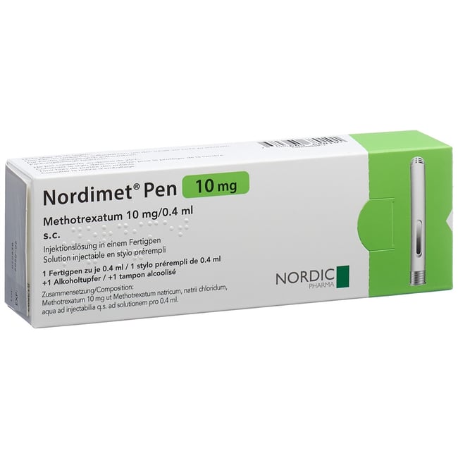 Nordimet 10.0 mg/0.4 ml, Injektionslösung in einer Fertigspritze