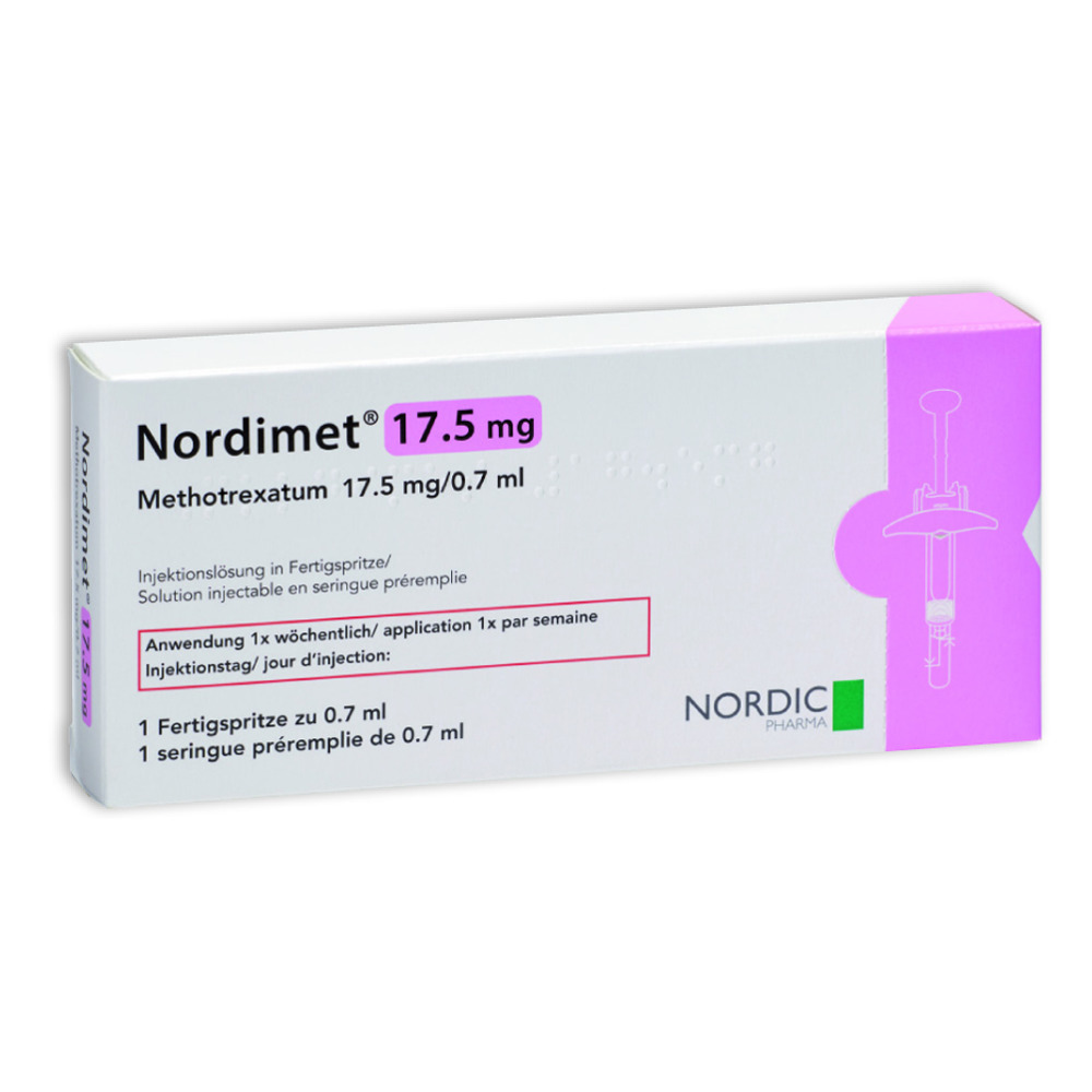 Nordimet 17.5 mg/0.7 ml, Injektionslösung in einer Fertigspritze