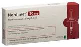 Nordimet 20.0 mg/0.8 ml, Injektionslösung in einer Fertigspritze