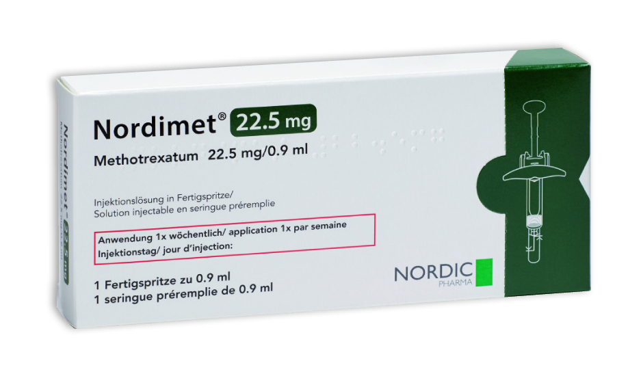 Nordimet 22.5 mg/0.9 ml, Injektionslösung in einer Fertigspritze