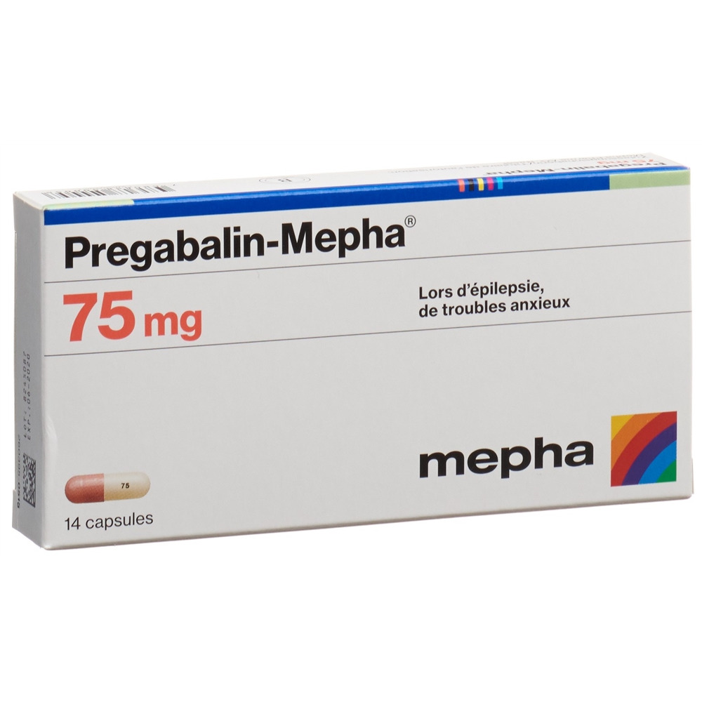 Pregabalin-Mepha 75 mg, Kapseln