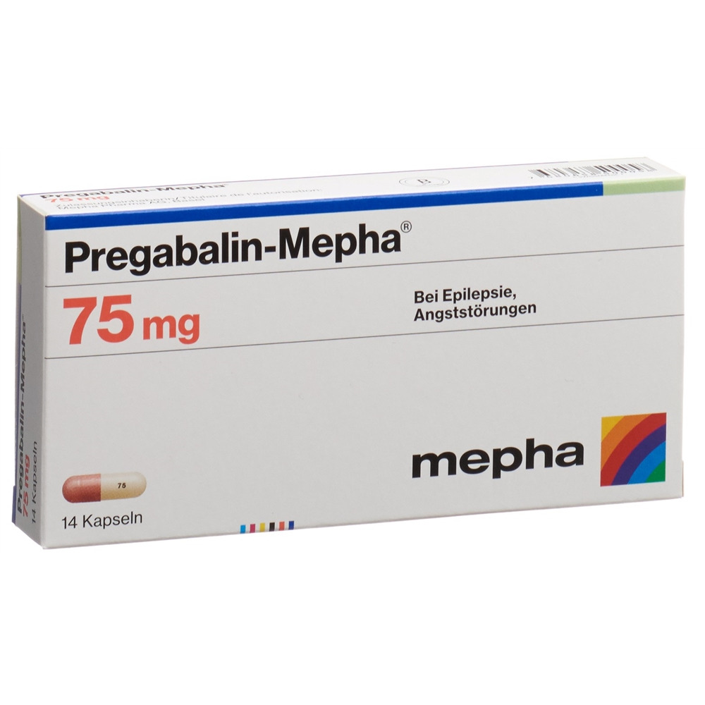 Pregabalin-Mepha 75 mg, Kapseln