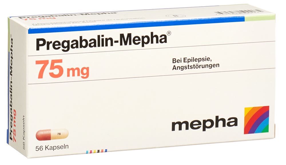 Pregabalin-Mepha 75 mg, Kapseln