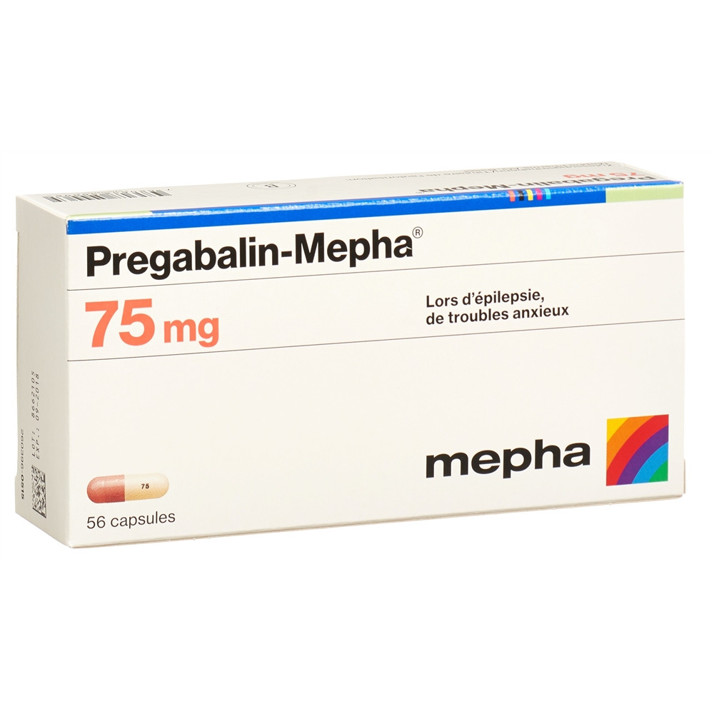 Pregabalin-Mepha 75 mg, Kapseln