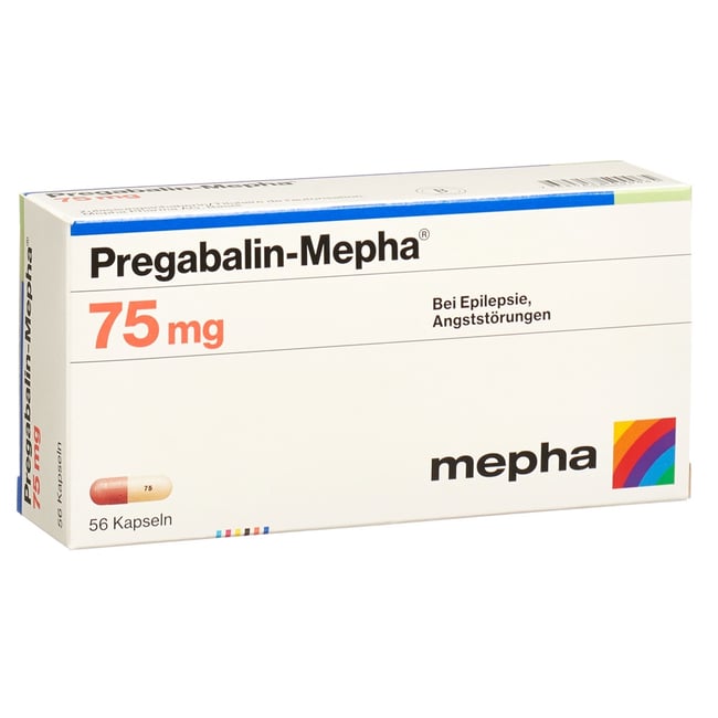 Pregabalin-Mepha 75 mg, Kapseln