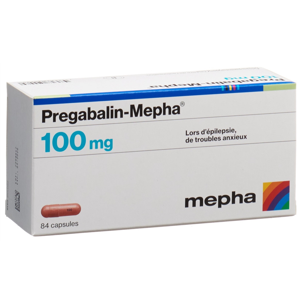 PREGABALIN Mepha caps 100 mg 84 pce