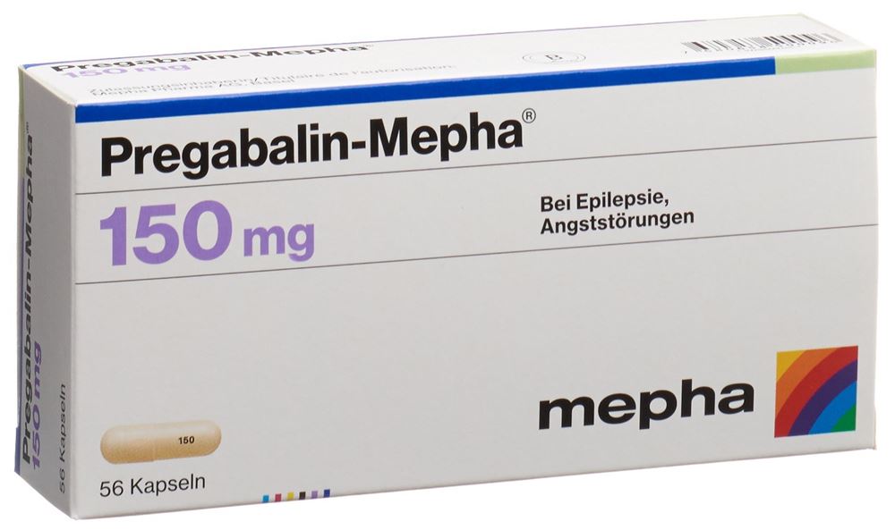 Pregabalin-Mepha 150 mg, Kapseln