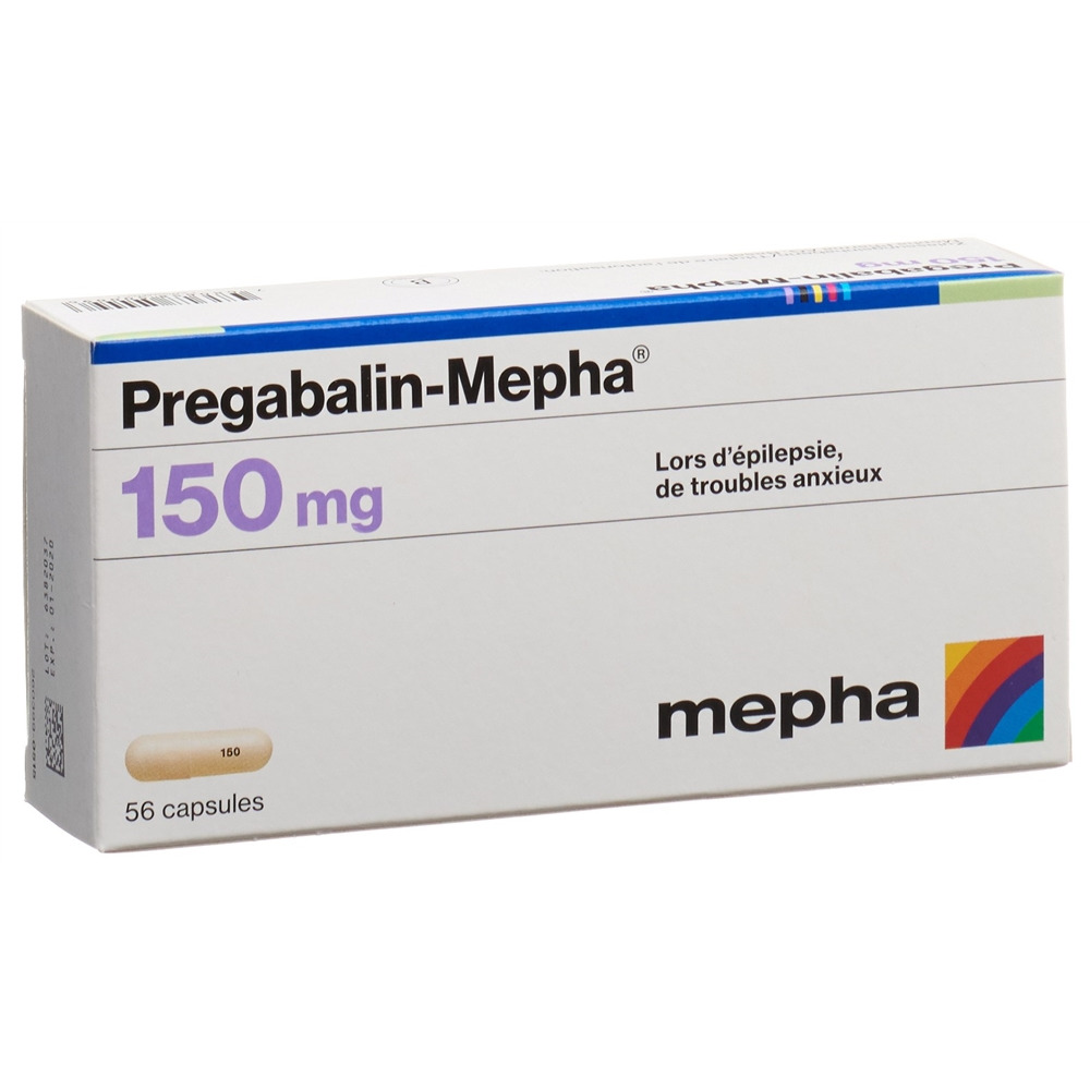 Pregabalin-Mepha 150 mg, Kapseln