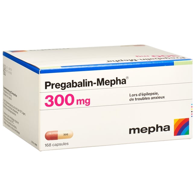 Pregabalin-Mepha 150 mg, Kapseln