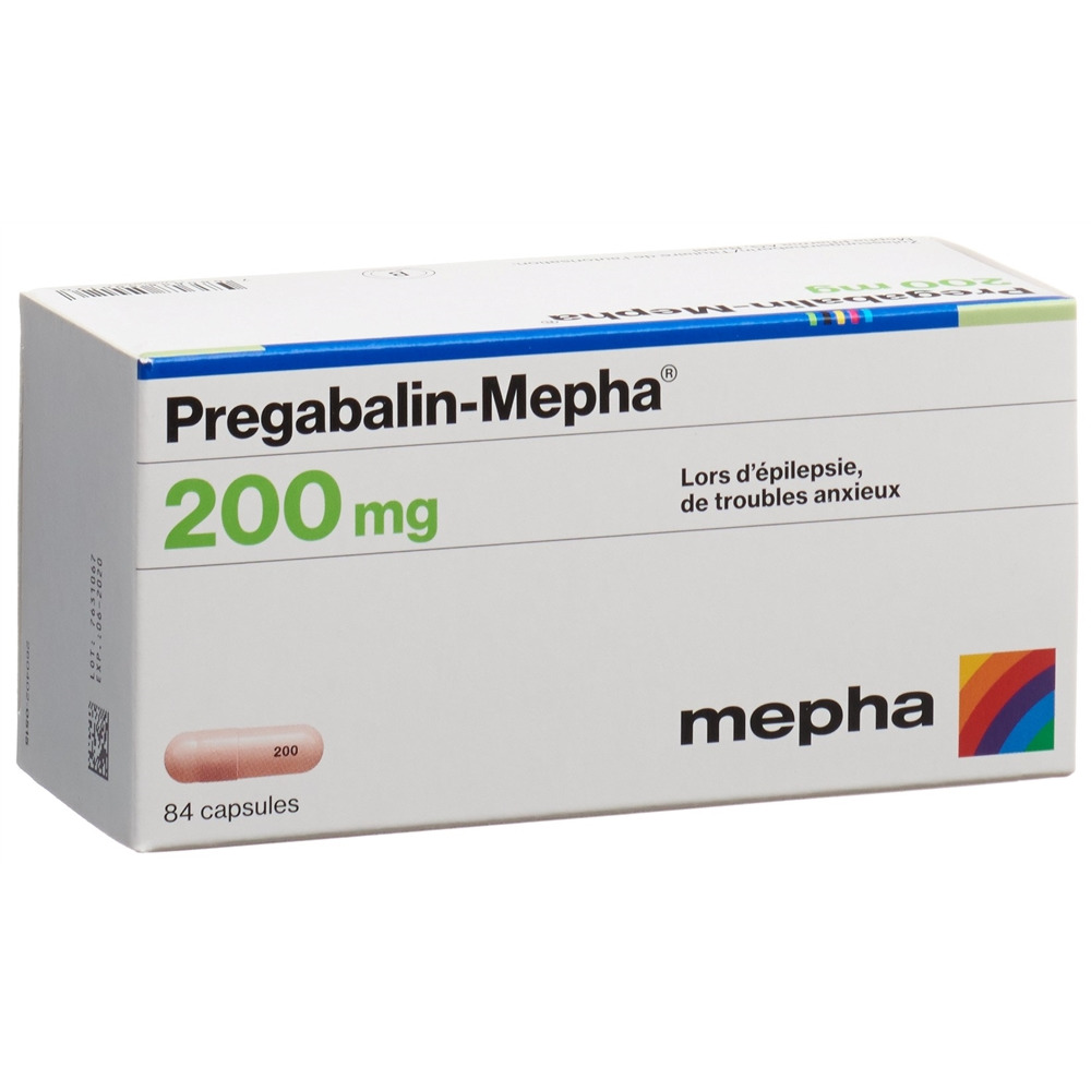 Pregabalin-Mepha 200 mg, Kapseln
