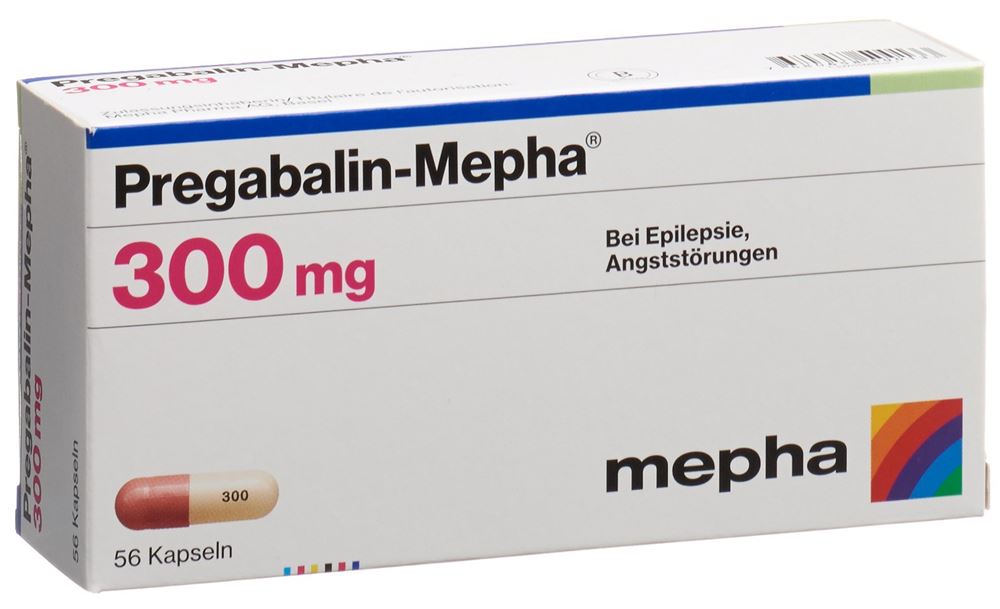 Pregabalin-Mepha 300 mg, Kapseln