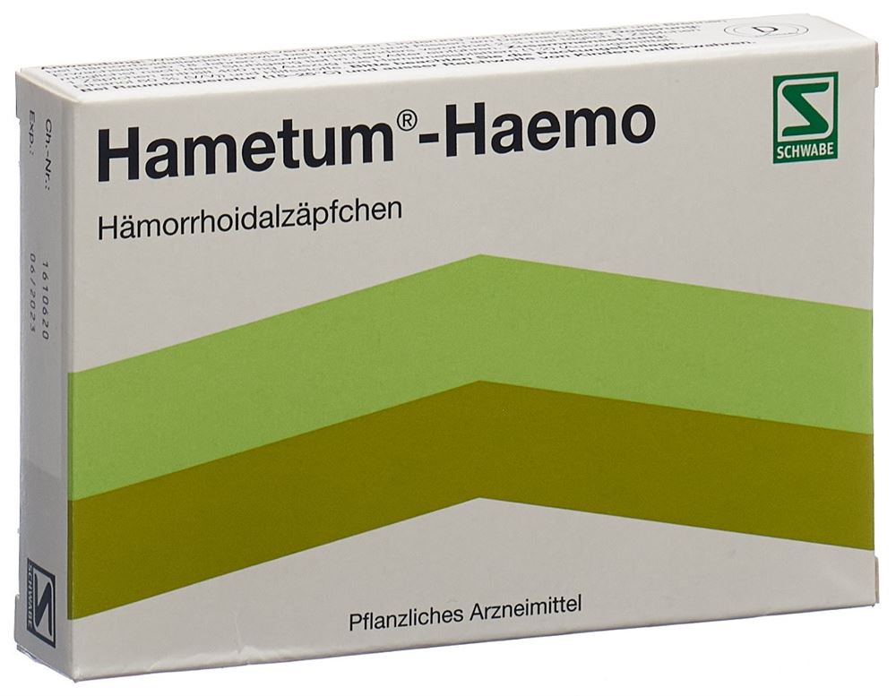 Hametum-Haemo, Suppositorien