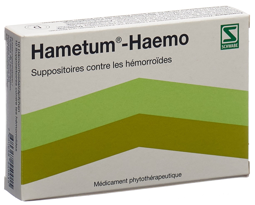 Hametum-Haemo, Suppositorien