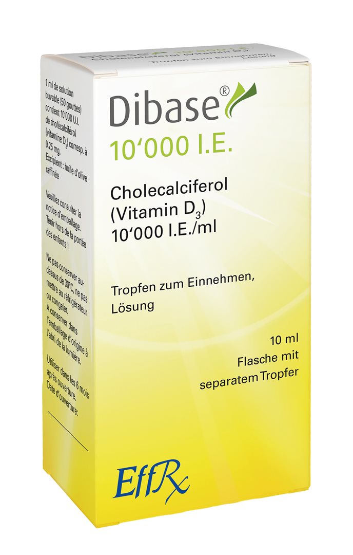 DIBASE 10'000, orale Tropflösung