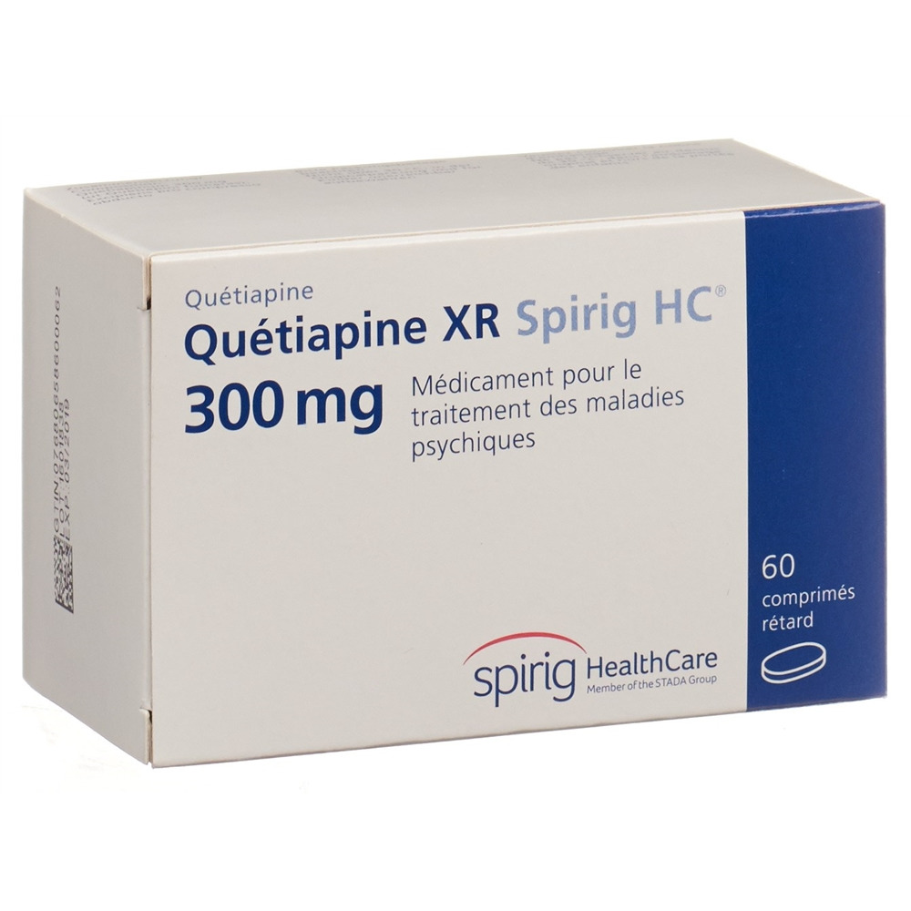 Quetiapin XR Spirig HC 300 mg, Retardtabletten