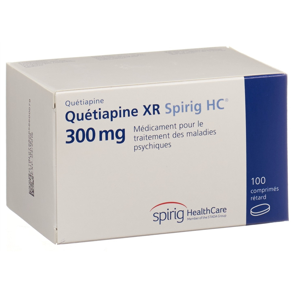 Quetiapin XR Spirig HC 300 mg, Retardtabletten
