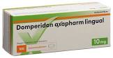DOMPERIDONE axapharm lingual 10 mg 100 pce