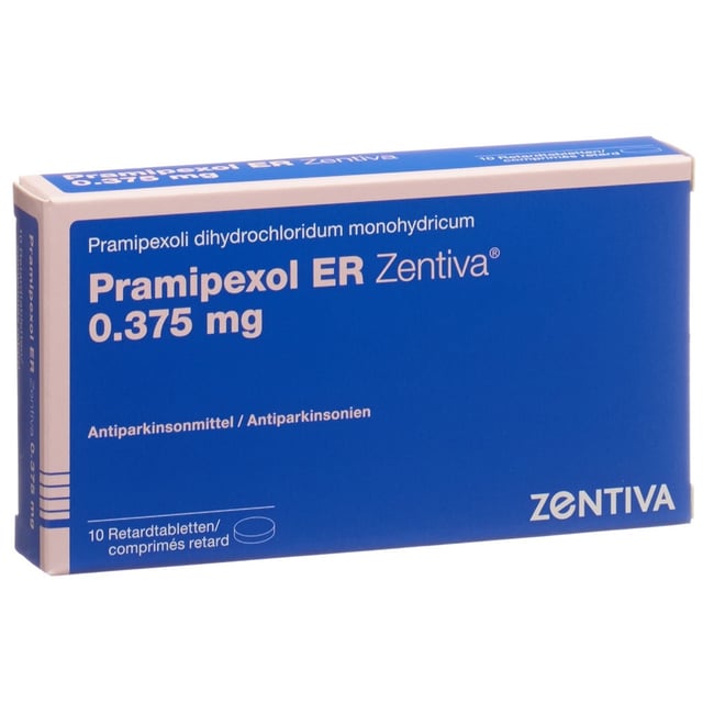 PRAMIPEXOL ER Zentiva cpr ret 0.375 mg 10 pce