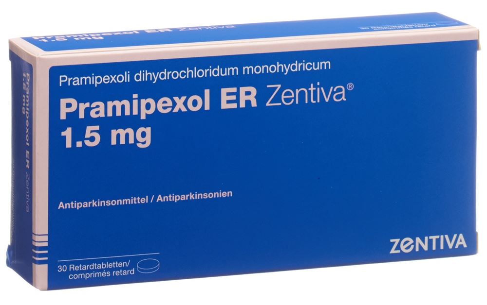 PRAMIPEXOL ER Zentiva cpr ret 1.5 mg 30 pce