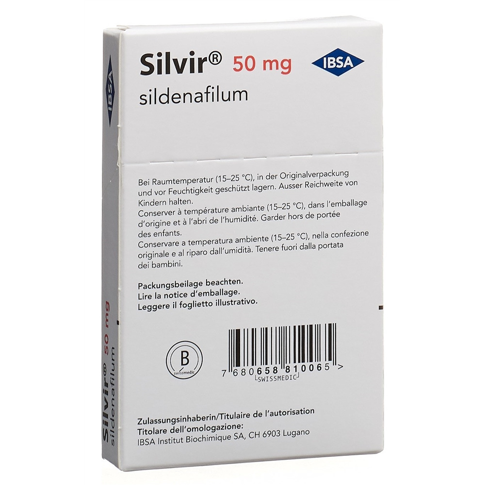 SILVIR film orodisp 50 mg 4 pce