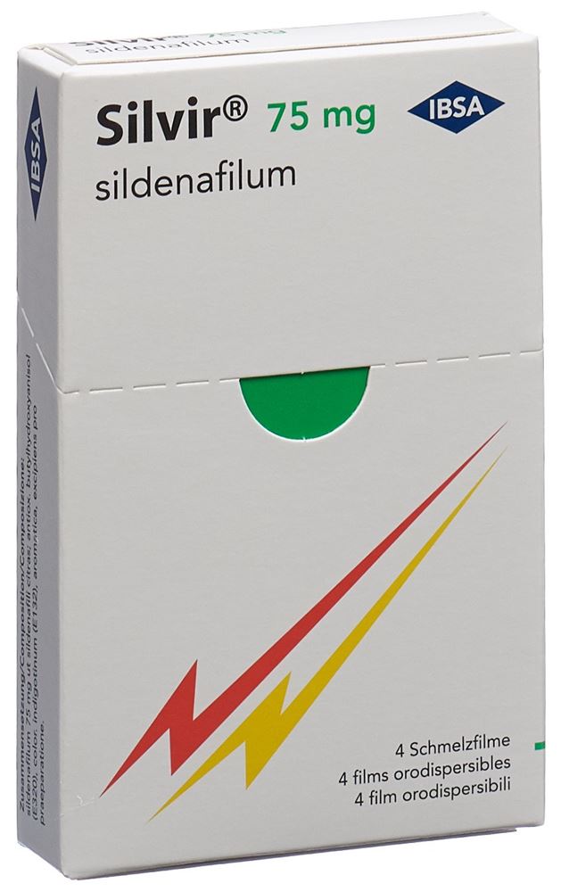 Silvir 75 mg, film orodispersibile