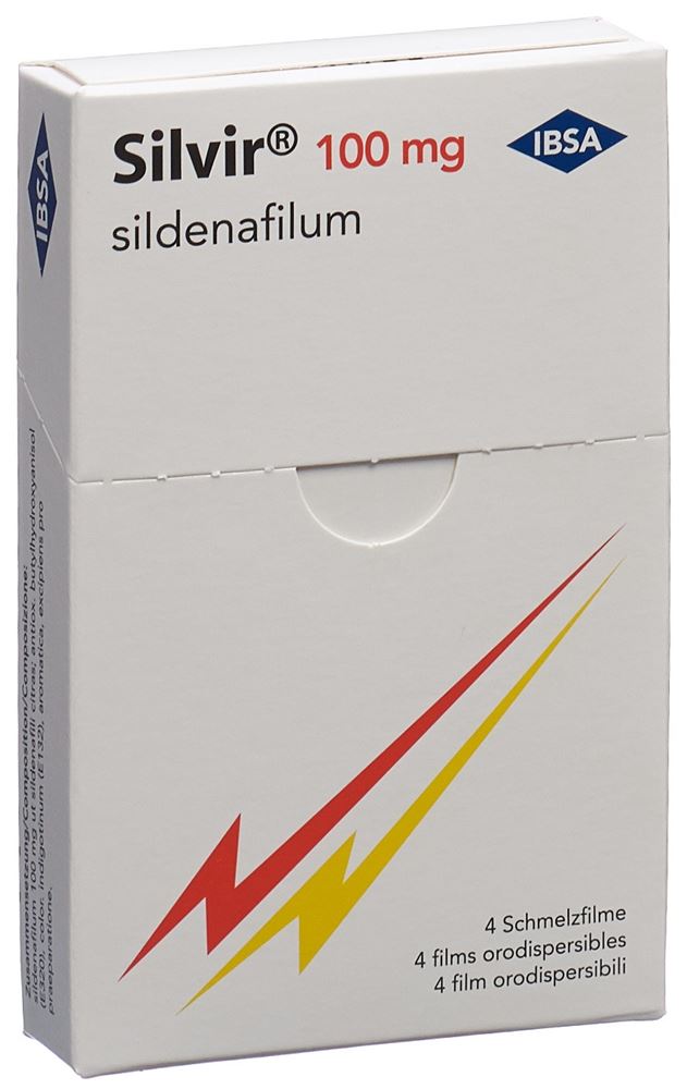 Silvir 100 mg, film orodispersibile