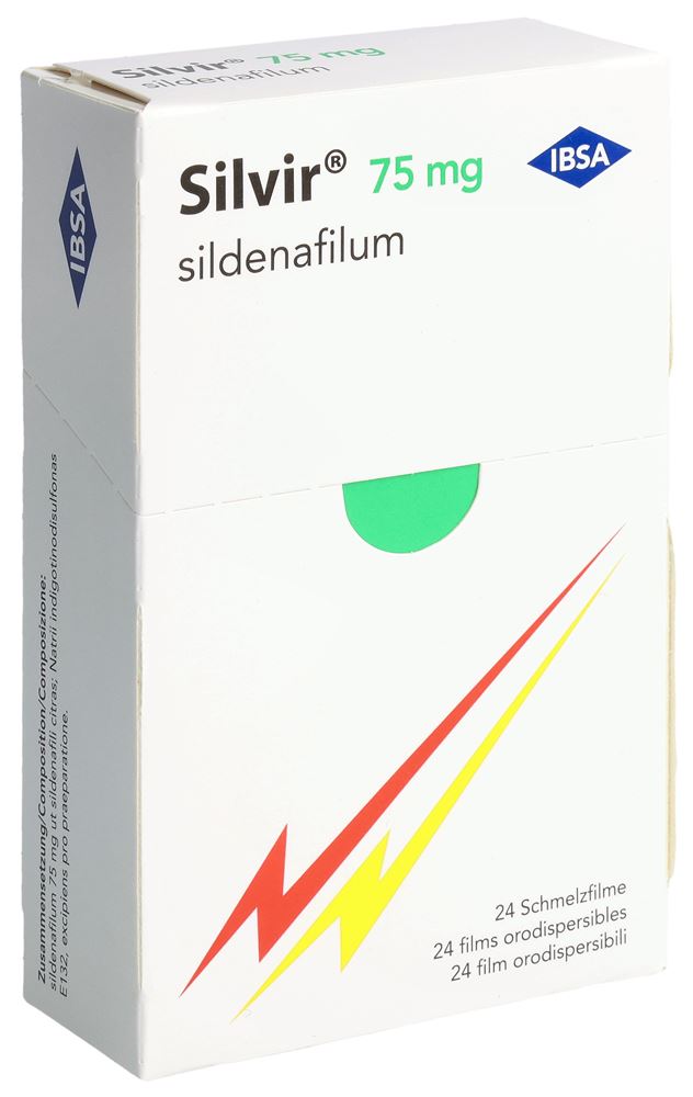 Silvir 75 mg, film orodispersibile