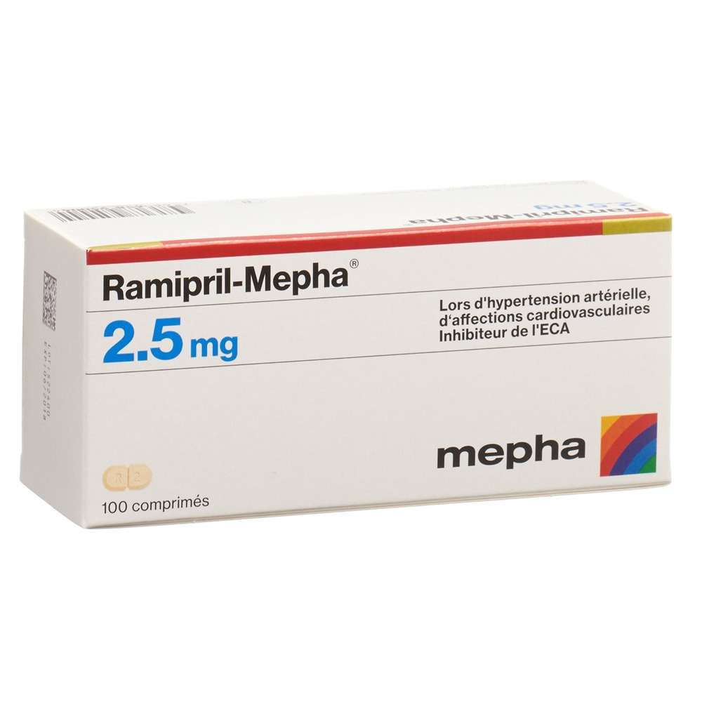 RAMIPRIL Mepha cpr 2.5 mg 100 pce