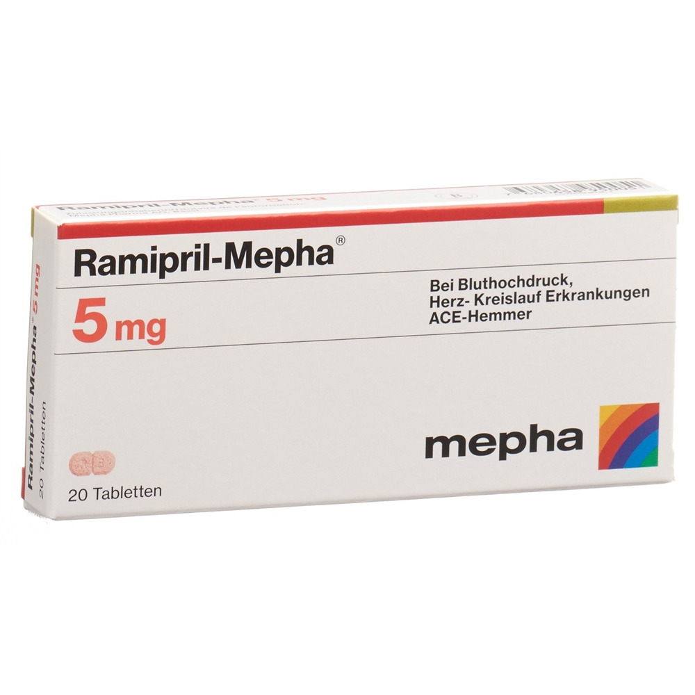 Ramipril-Mepha 5 mg, Tabletten