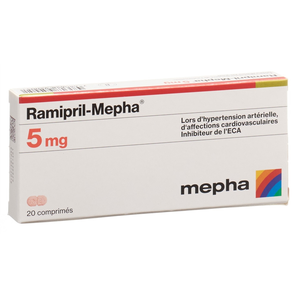 Ramipril-Mepha 5 mg, Tabletten