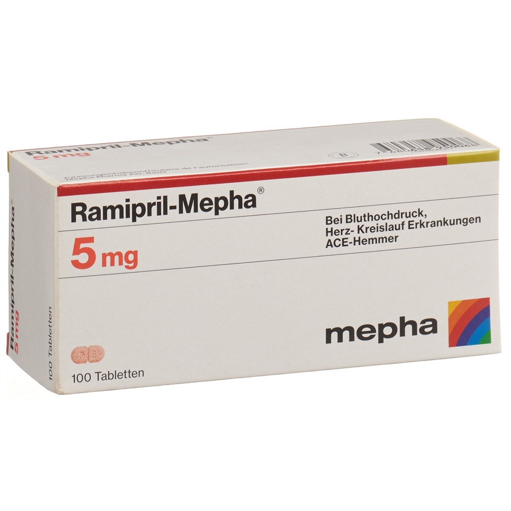 Ramipril-Mepha 5 mg, Tabletten