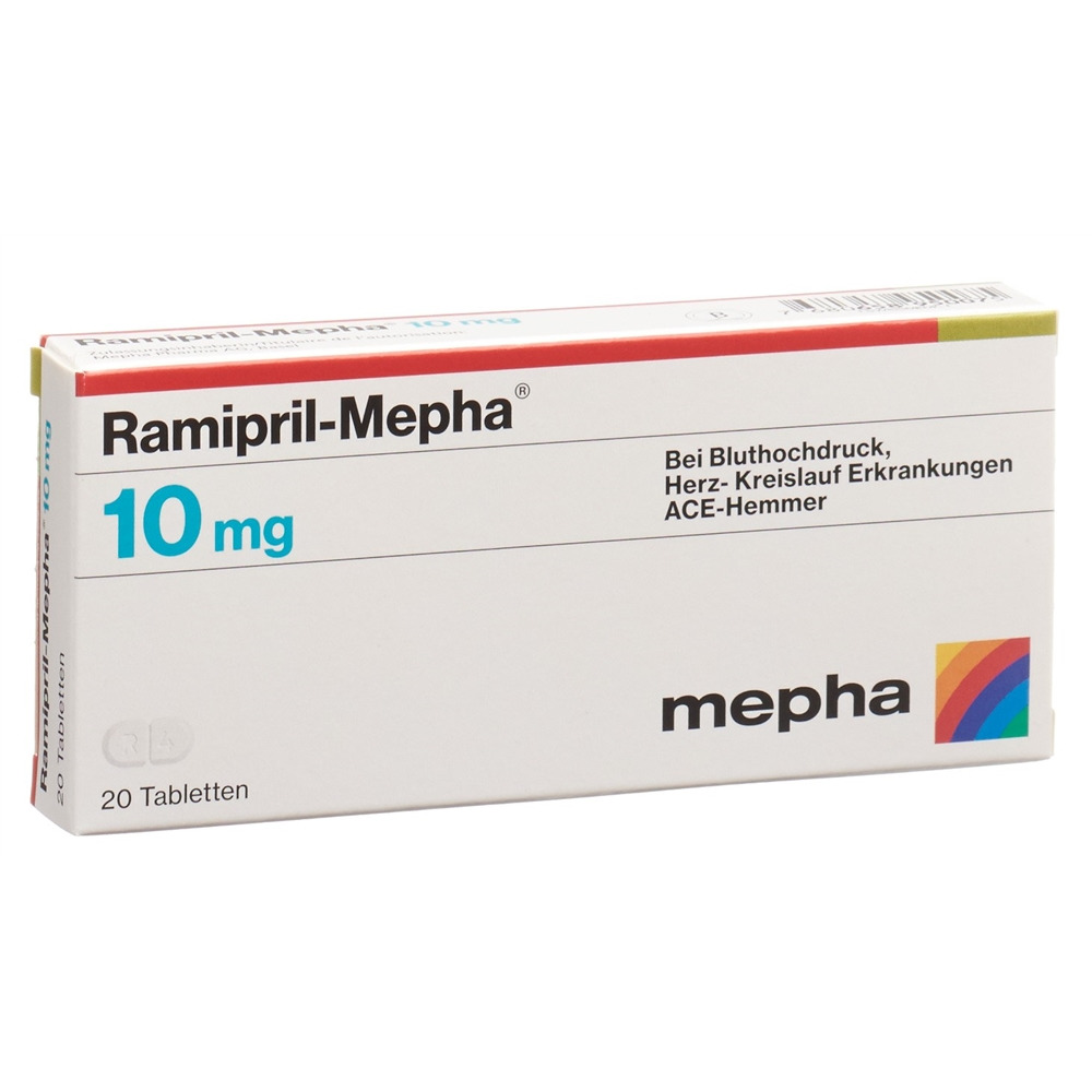 RAMIPRIL Mepha cpr 10 mg 20 pce
