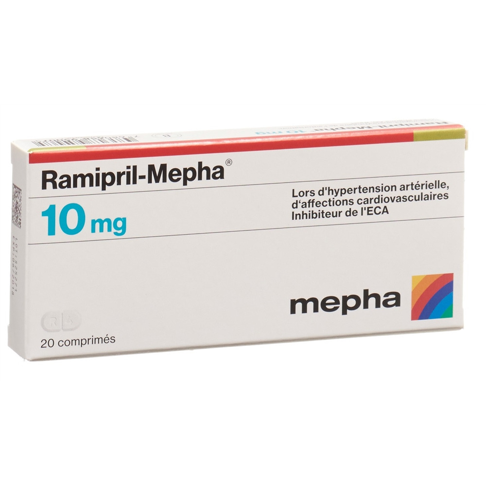 RAMIPRIL Mepha cpr 10 mg 20 pce