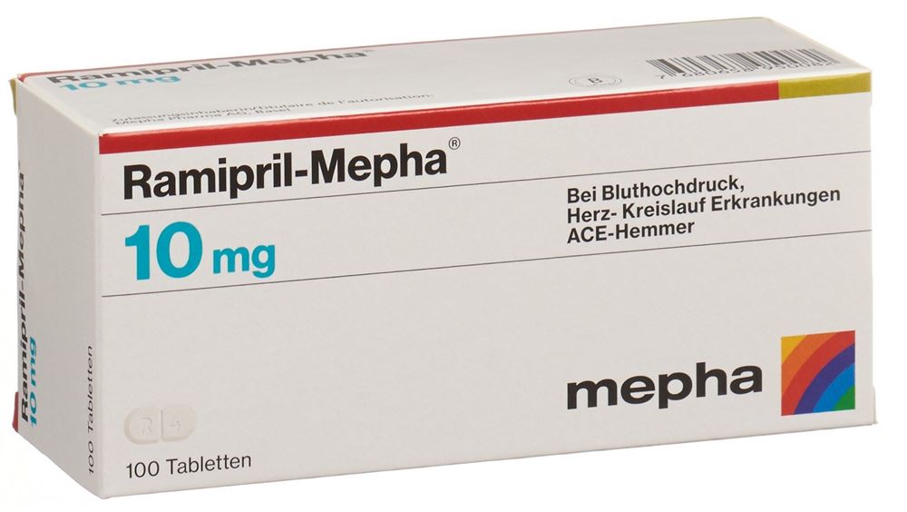 Ramipril-Mepha 10 mg, Tabletten