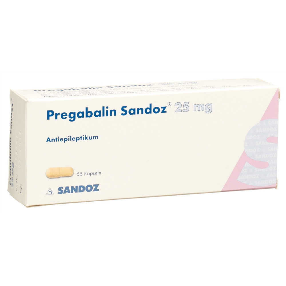 Pregabalin Sandoz 25mg, Kapseln