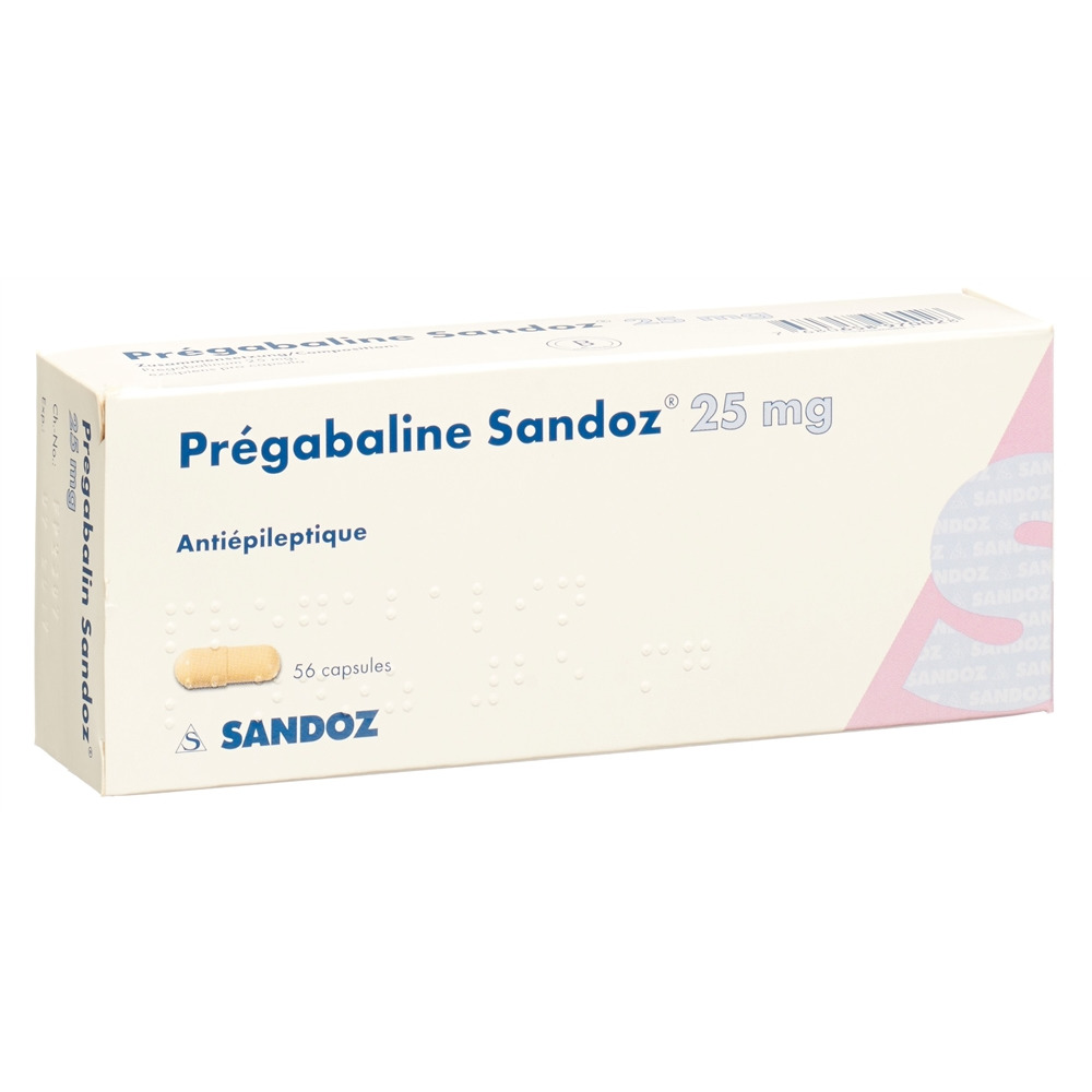 Pregabalin Sandoz 25mg, Kapseln