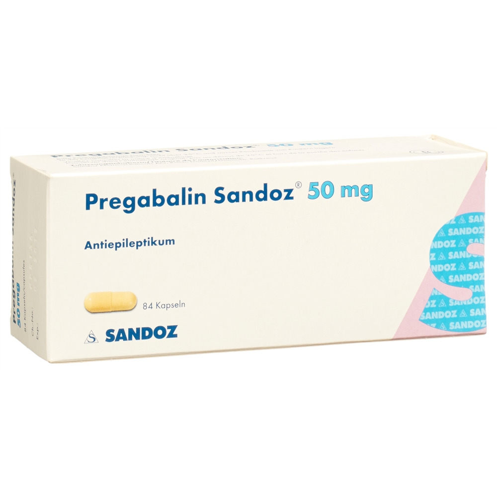 Pregabalin Sandoz 50mg, Kapseln