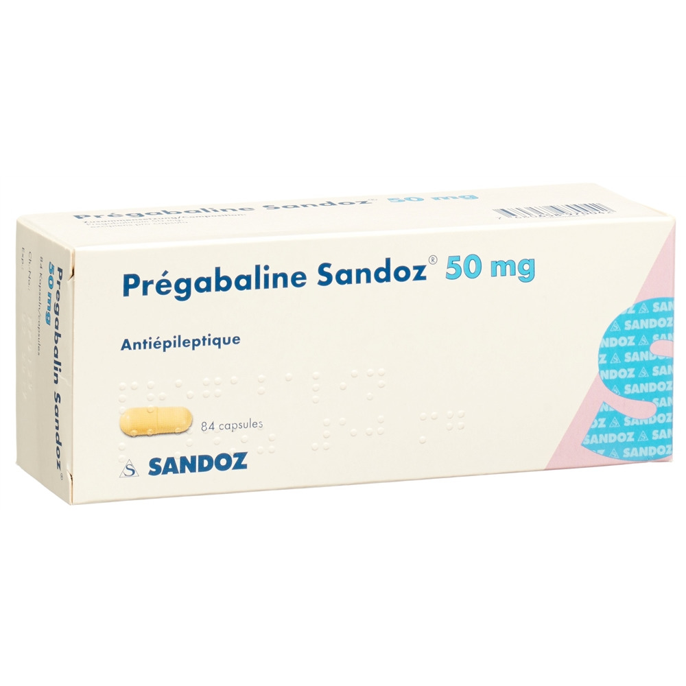 Pregabalin Sandoz 50mg, Kapseln