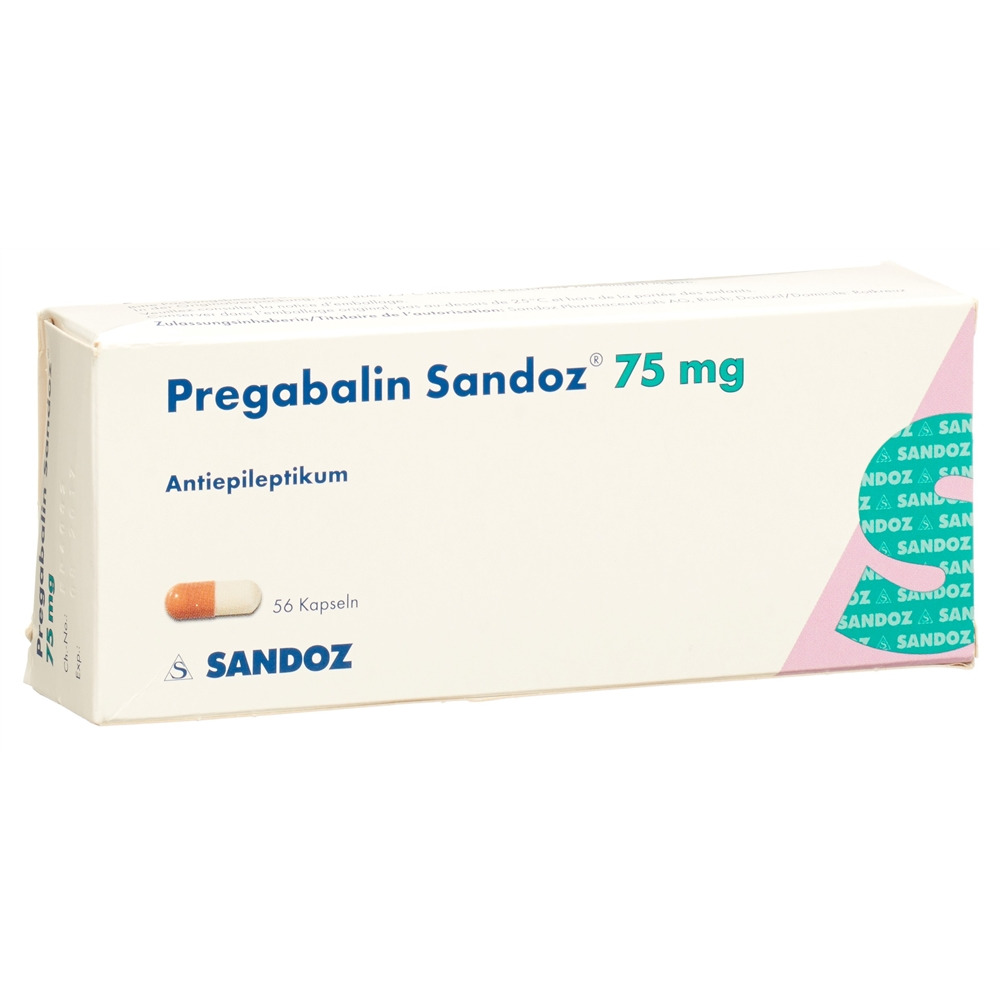 Pregabalin Sandoz 75mg, Kapseln