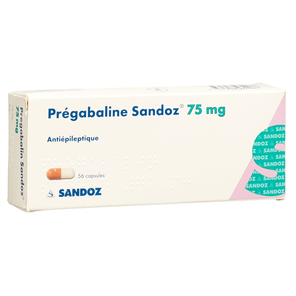Pregabalin Sandoz 75mg, Kapseln