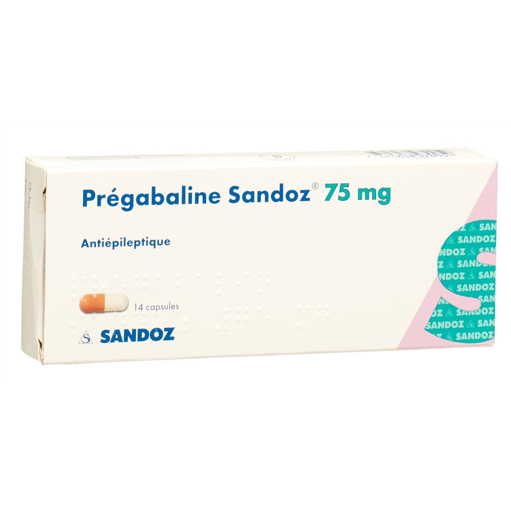 Pregabalin Sandoz 75mg, Kapseln