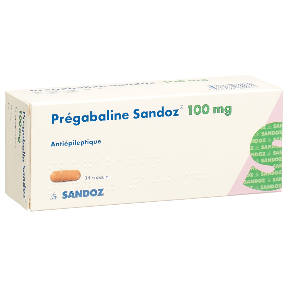 Pregabalin Sandoz 100mg, Kapseln