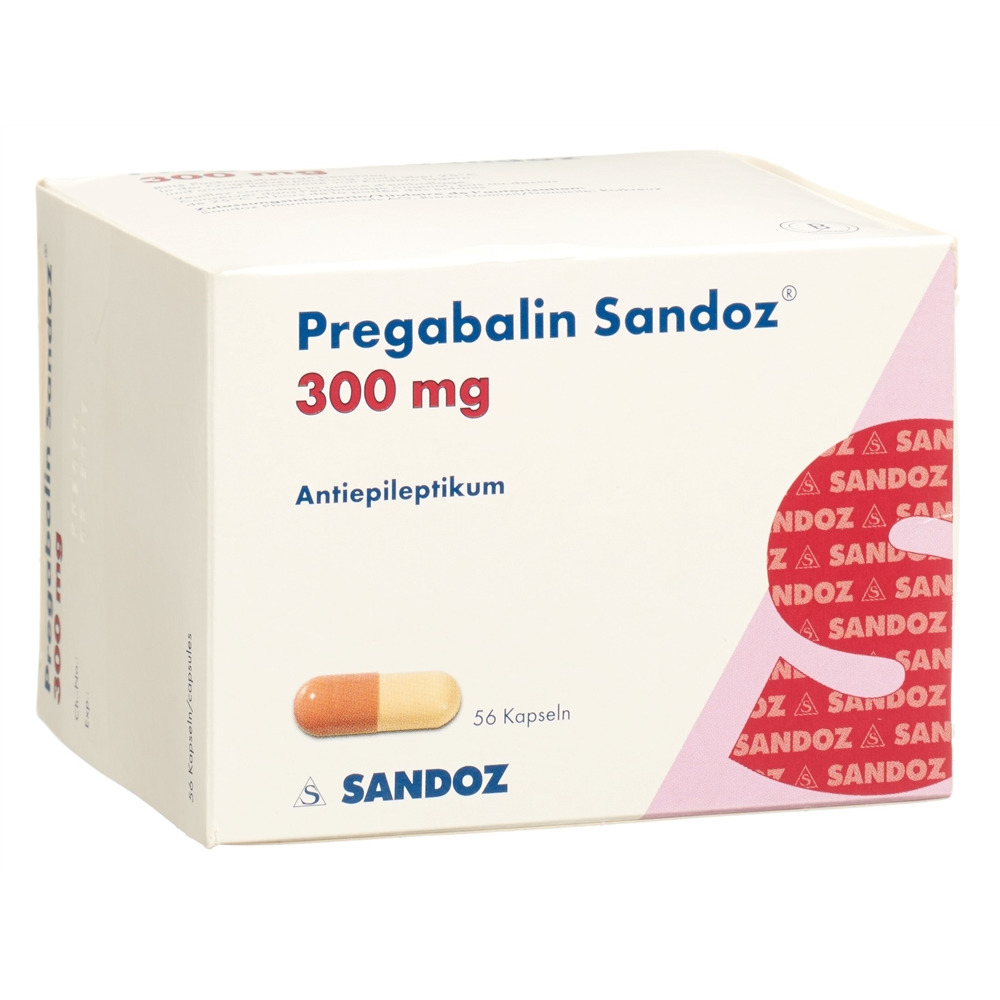 PREGABALINE Sandoz caps 300 mg 56 pce